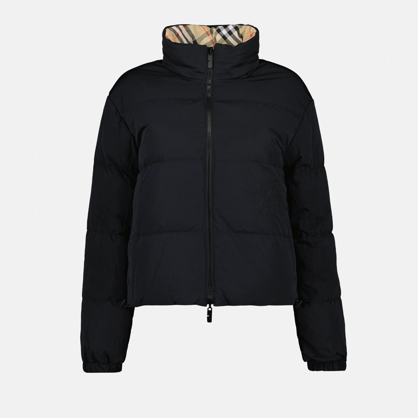 Reversible Check Puffer Jacket