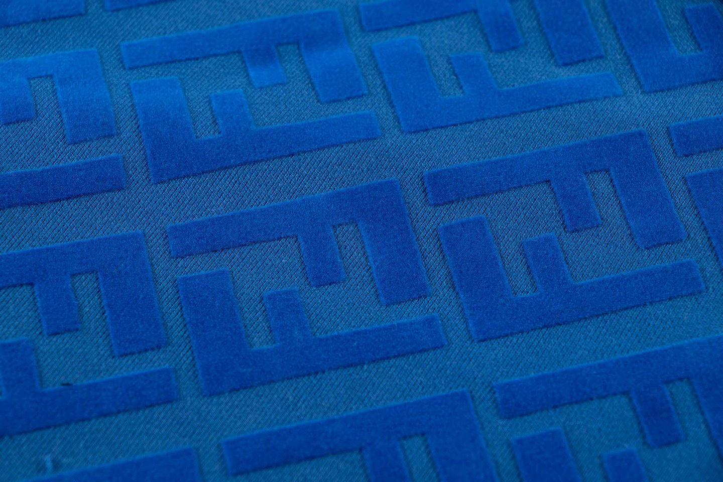 Blue Monogram Crewneck Sweatshirt