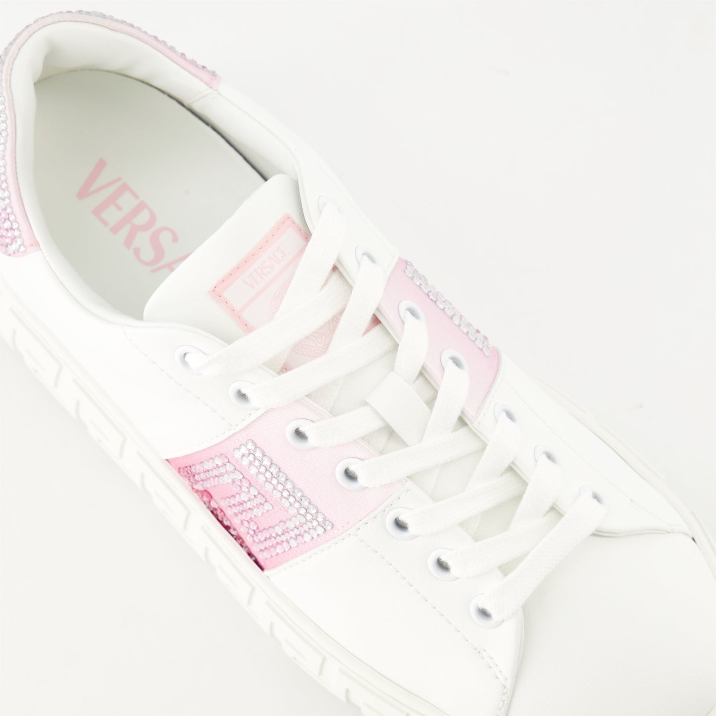 Greca Crystal Sneakers