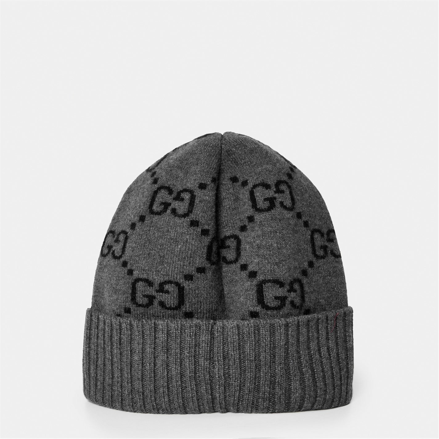 GG Wool Beanie in Grey