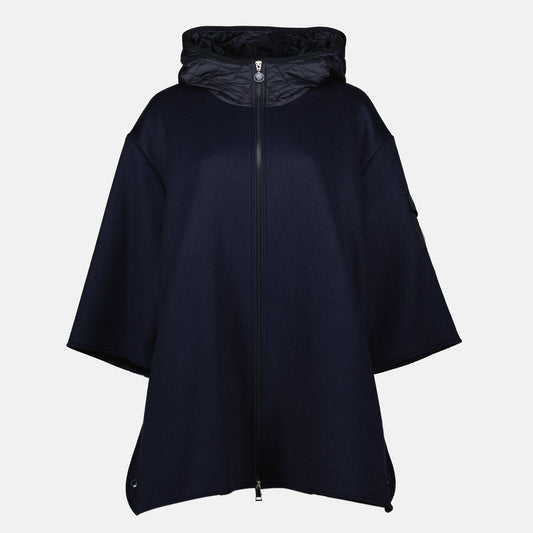 Wool Zip Cape