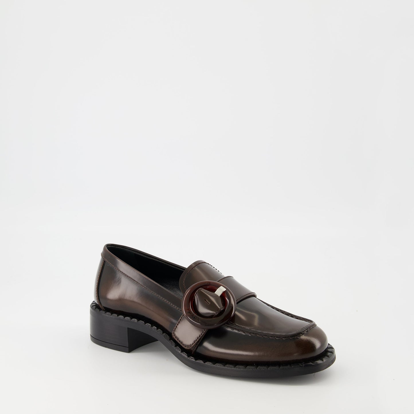 Brown loafers