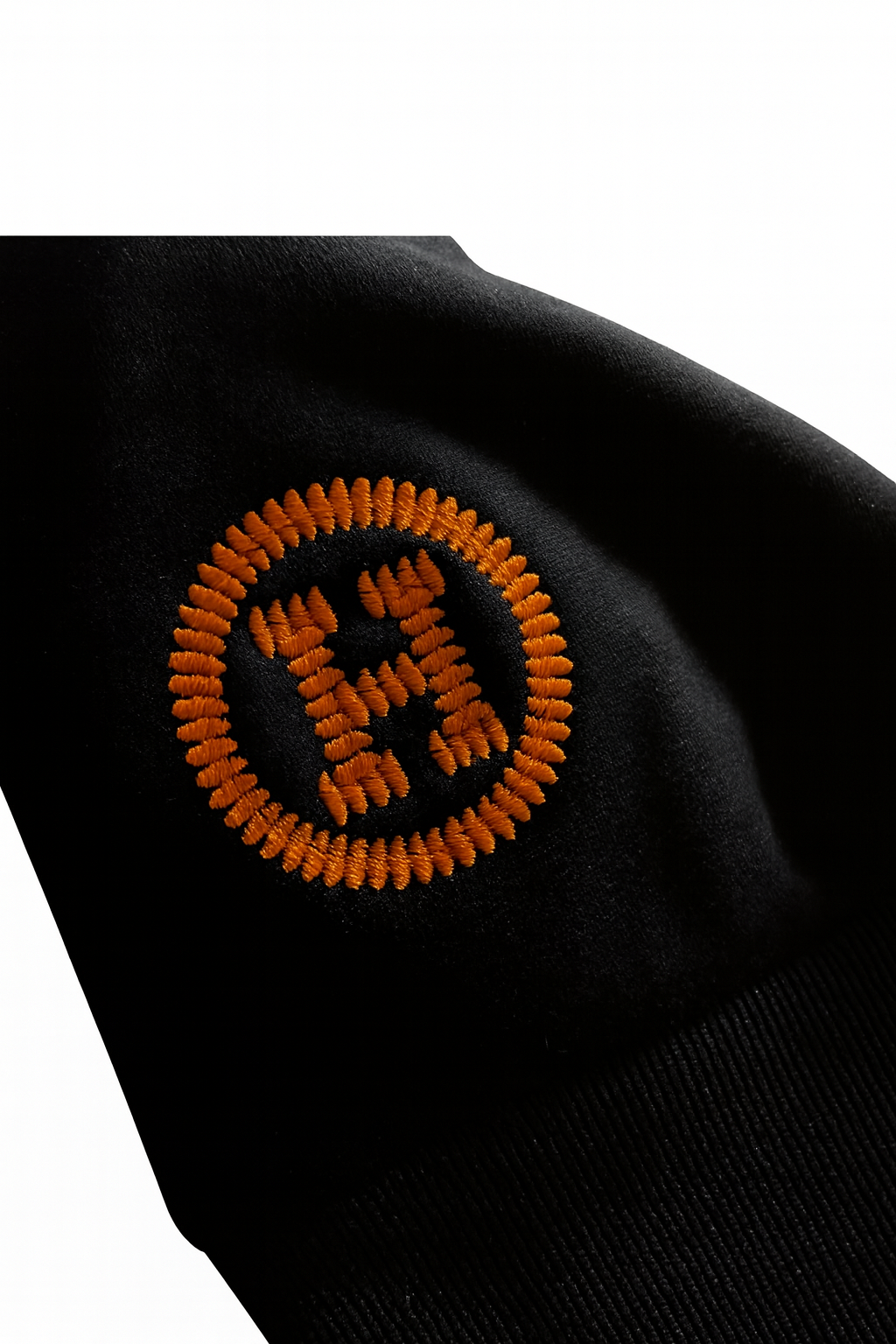 Black and Orange Zip Tracksuit Set