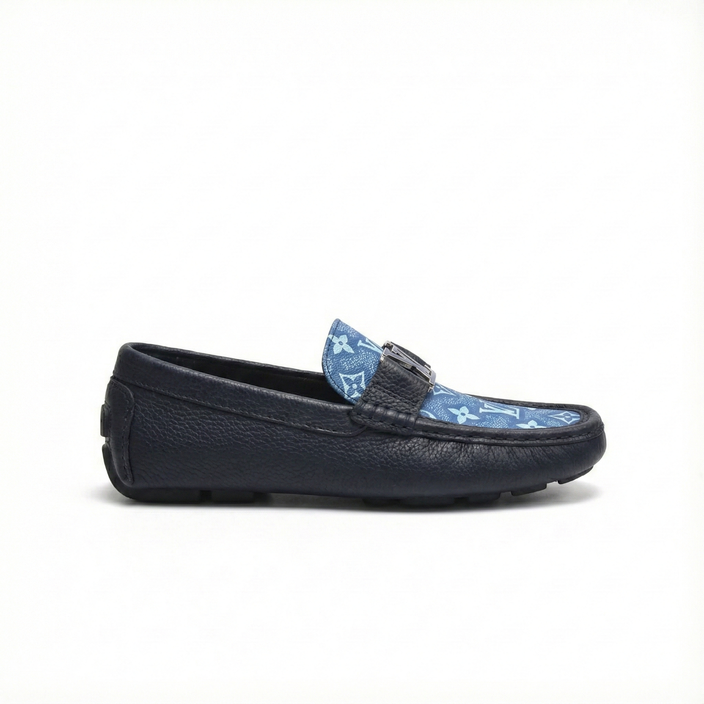 Monogram Denim Driving Moccasins