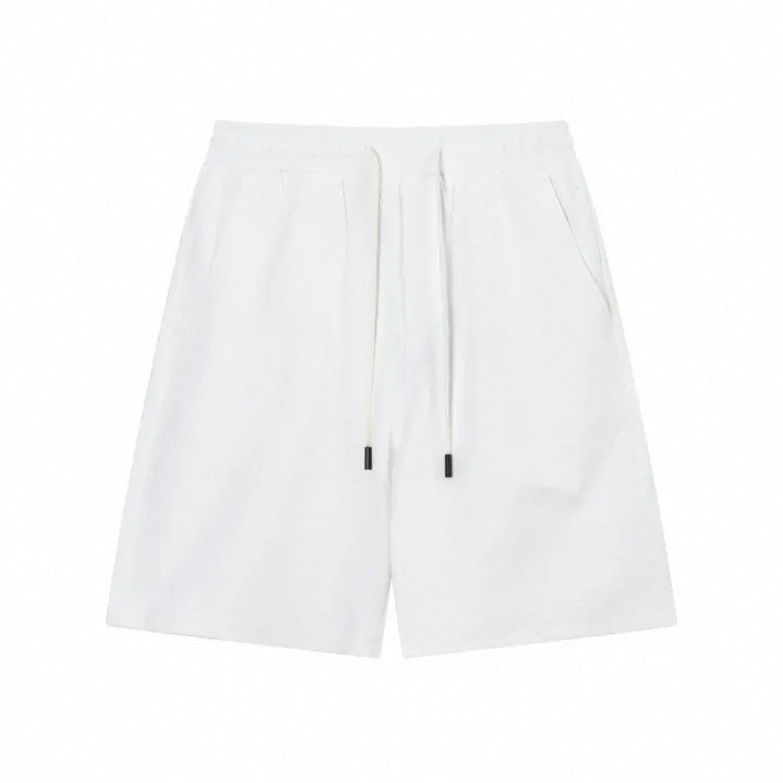 Men’s Monogram Print Drawstring Shorts