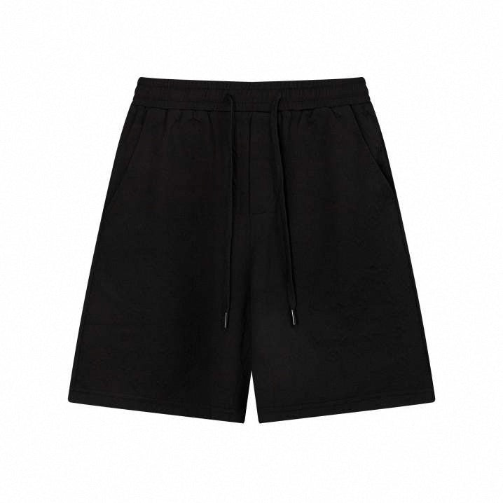 Men’s Monogram Print Drawstring Shorts