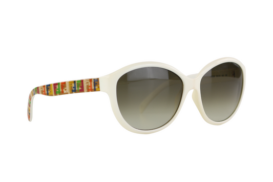 White Cat Eye Sunglasses