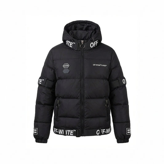 Arrows Logo Industrial Puffer Jacket