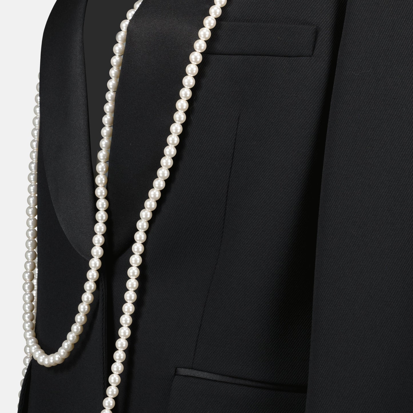 Blazer with Pearls