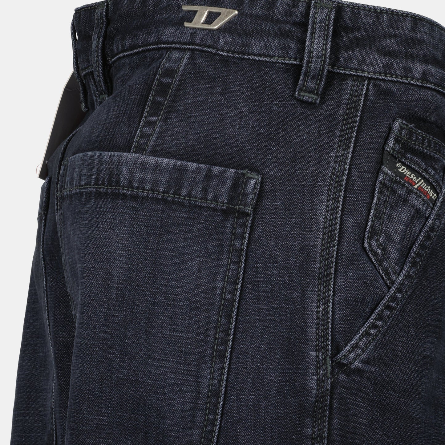 Denim Cargo Jeans