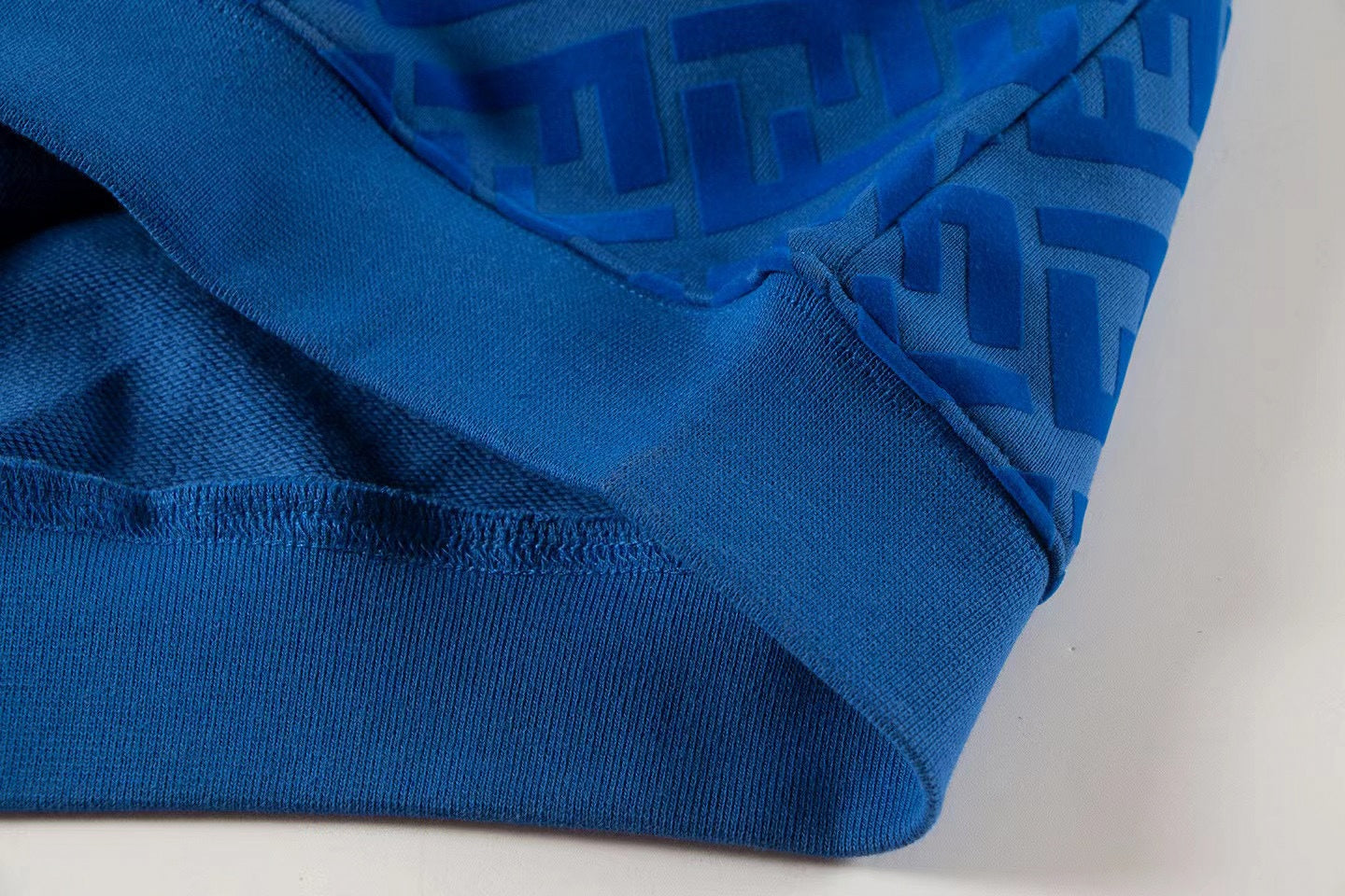 Blue Monogram Crewneck Sweatshirt