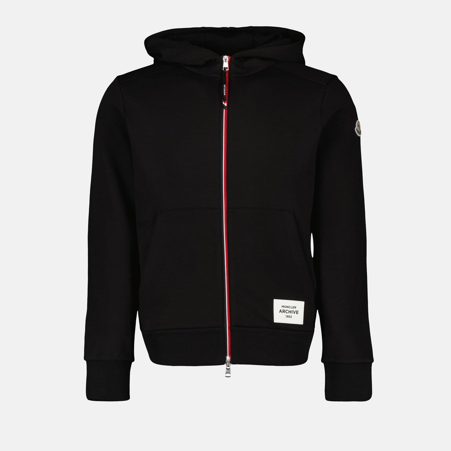 Zipped Hooded Sweatshirt