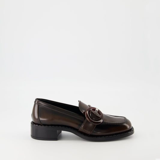 Brown loafers