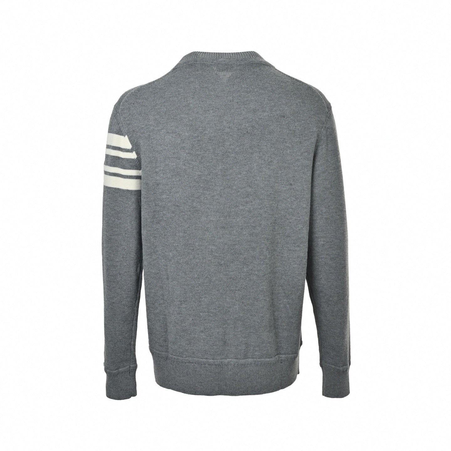 Logo Motif Cotton Knit Crewneck