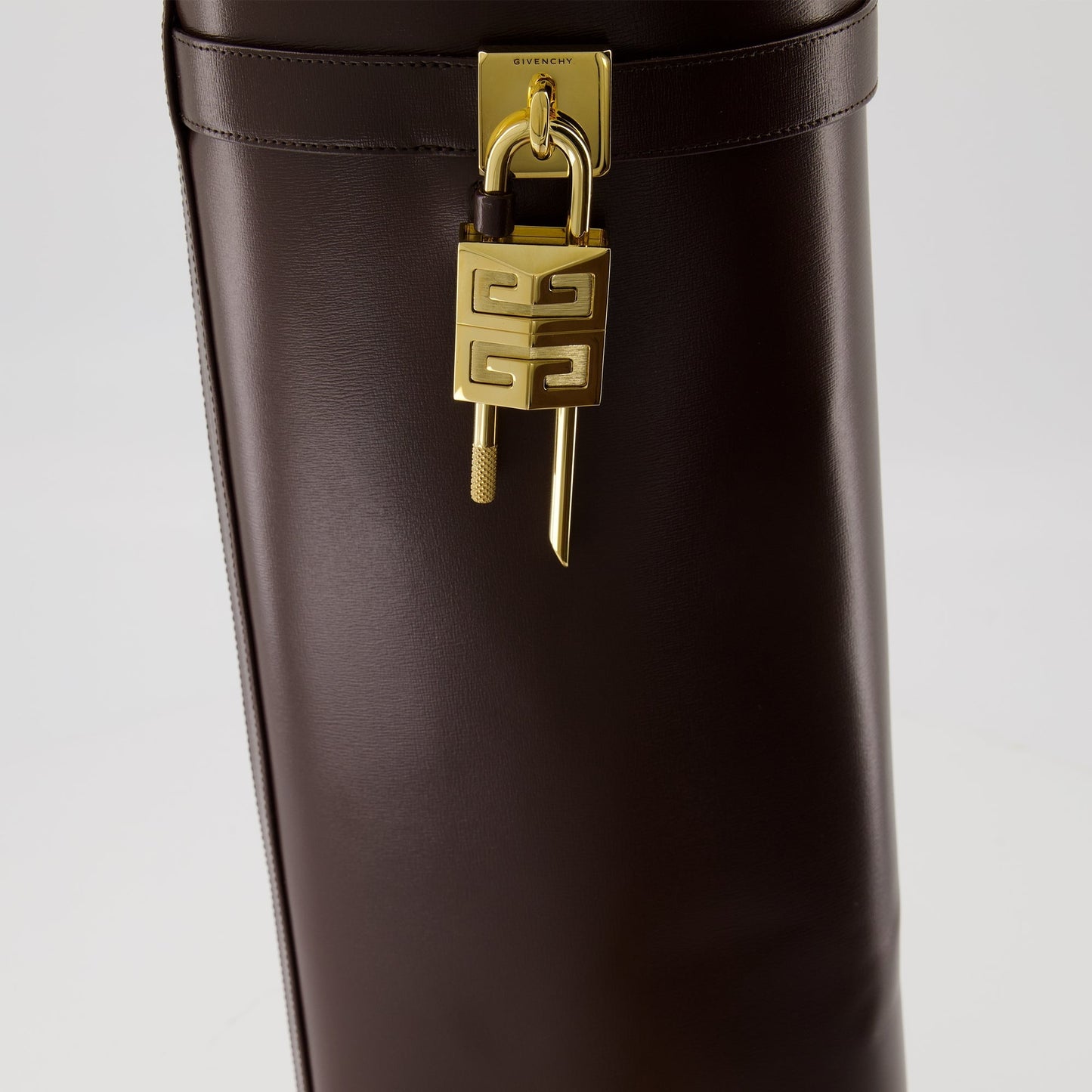 Shark Lock Brown Boots