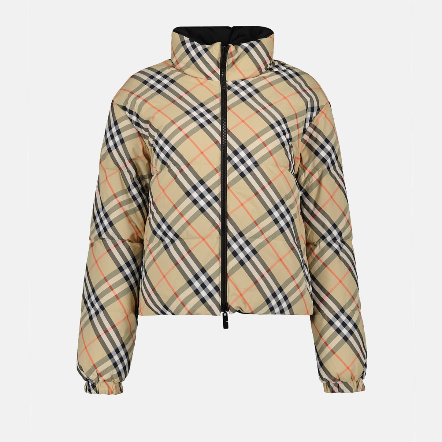 Reversible Check Puffer Jacket