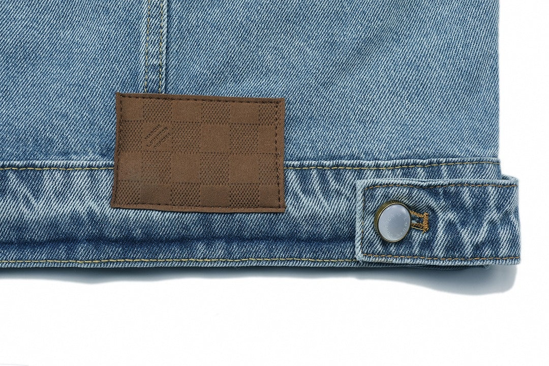 Light Blue Washed Denim Jacket