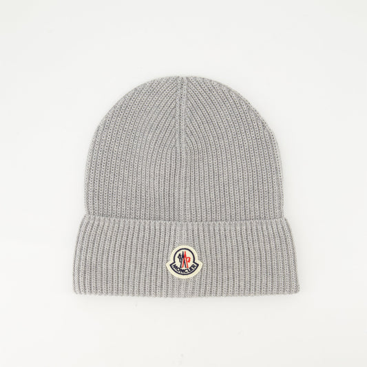 Gray Knit Beanie