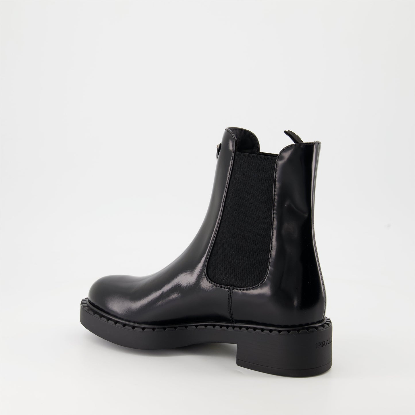 Patent Leather Ankle Boots