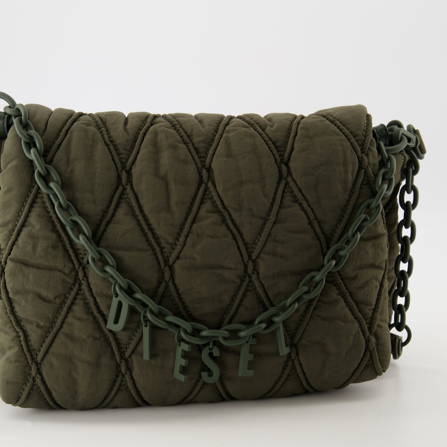 Charm-D Quilted Nylon Bag
