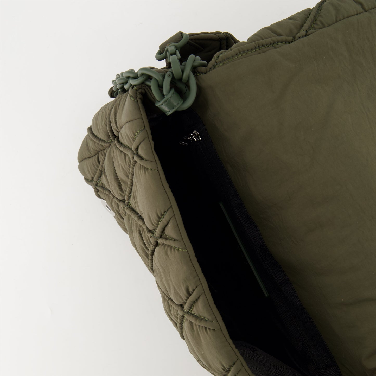 Charm-D Quilted Nylon Bag