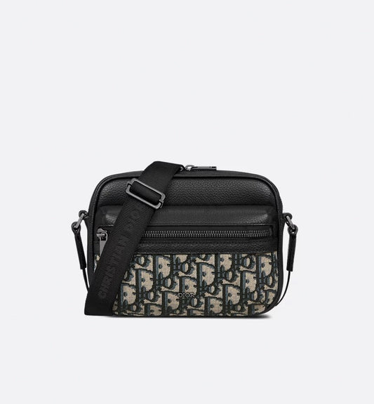 Rider 2.0 mini messenger bag with zipper