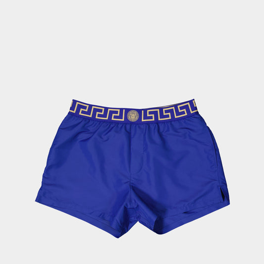 Medusa Greca Swim Shorts
