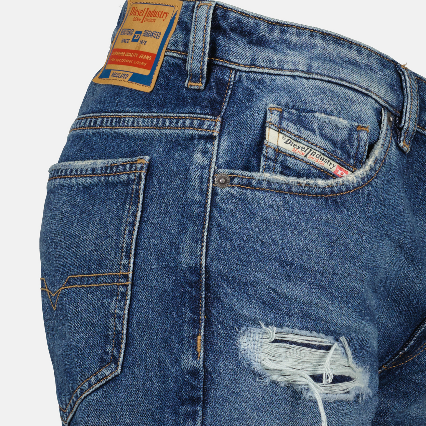 D-Fin Denim Shorts