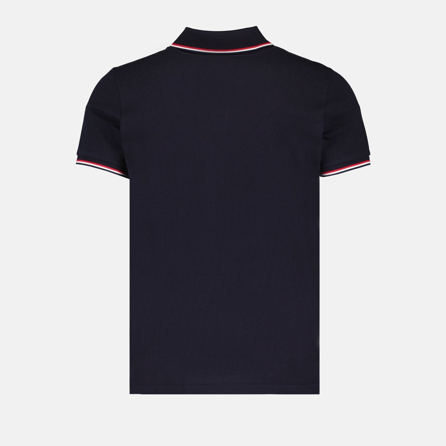Polo with Tricolor Edges