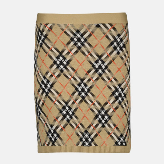 Check Plaid Skirt