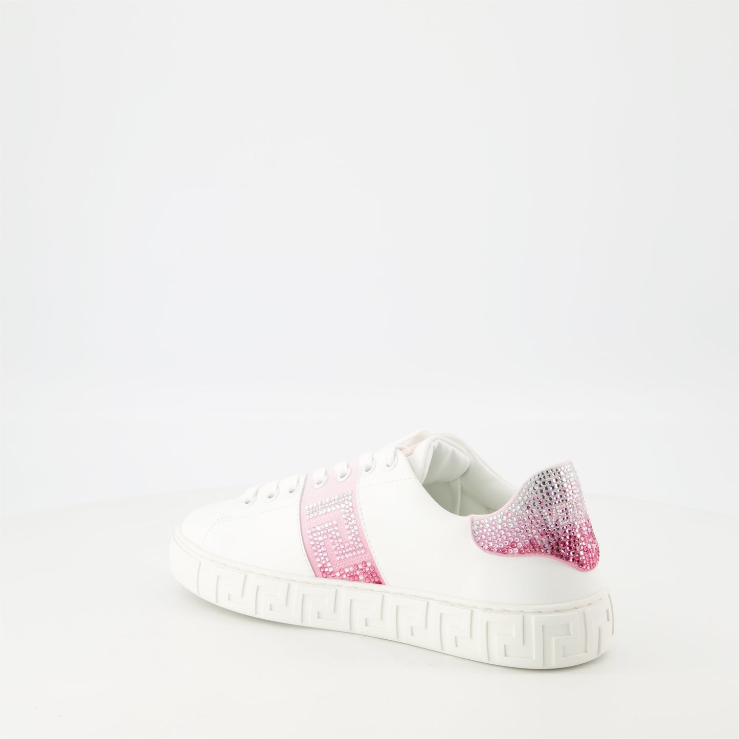Greca Crystal Sneakers