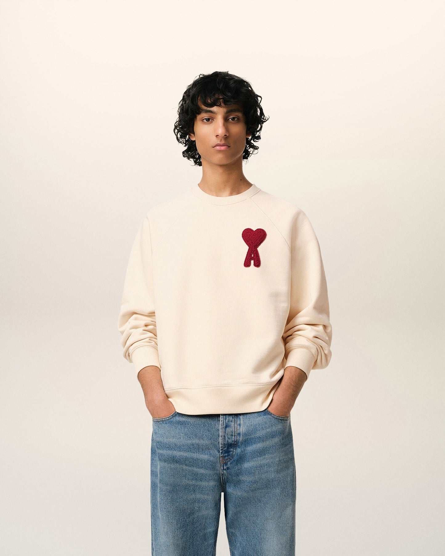 Ami de Coeur sweatshirt in heavy loopback