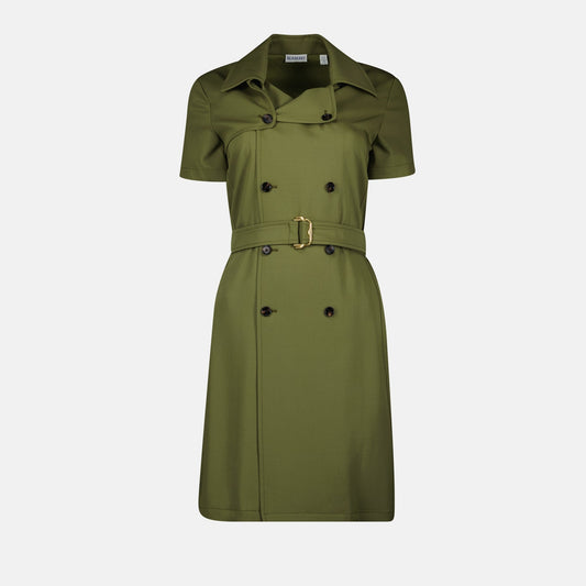 Green Trench Dress