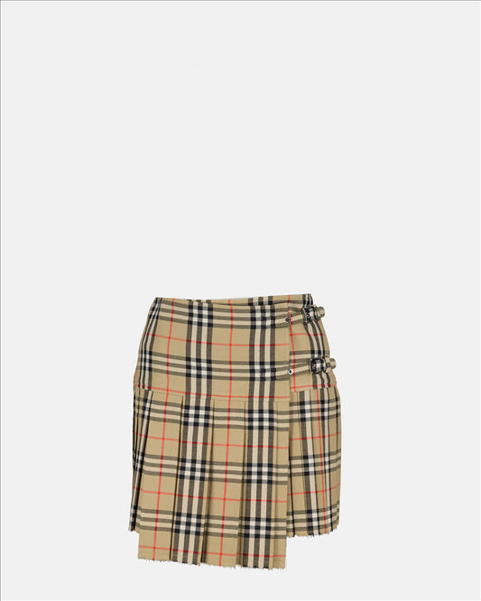 Checkered Skirt