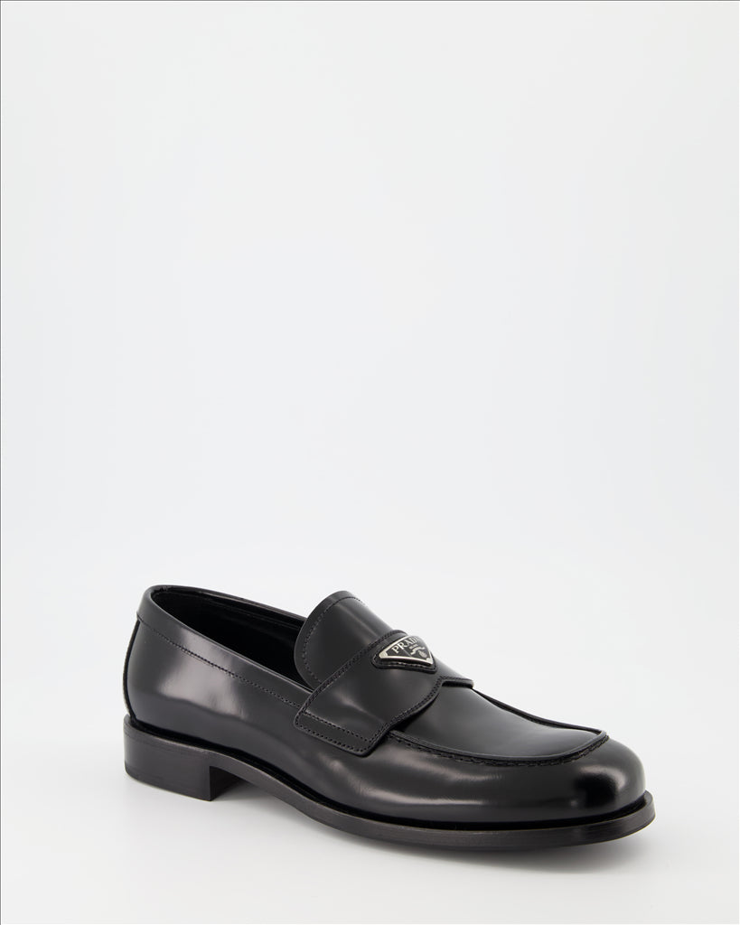 Triangle Logo Loafers