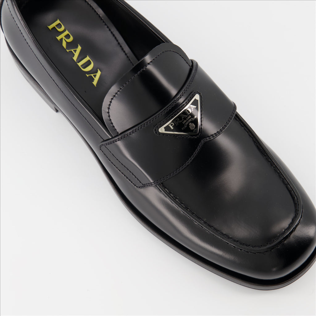 Triangle Logo Loafers