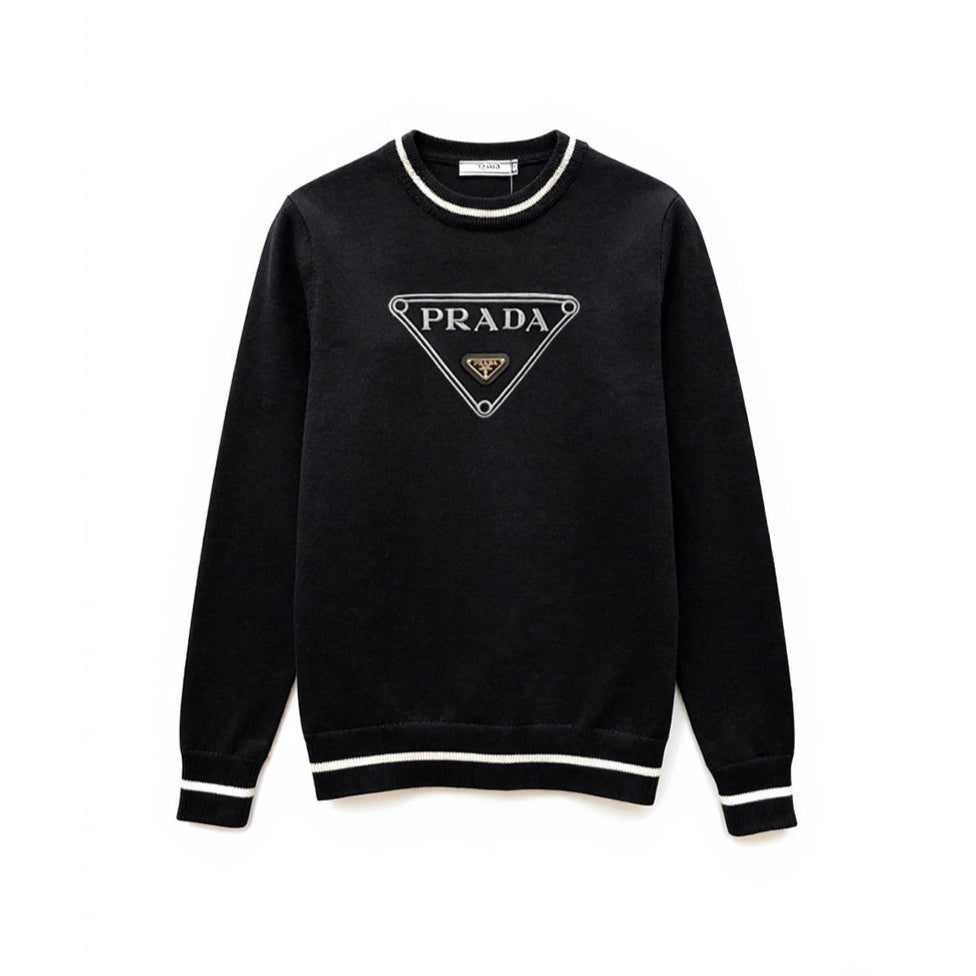 Black Triangle Logo Sweatshirt