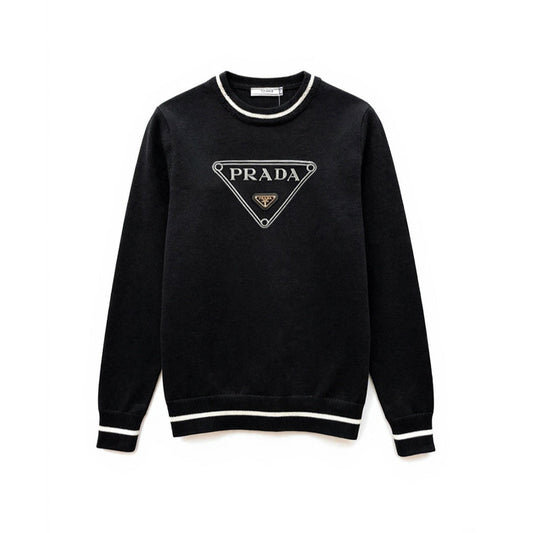 Black Triangle Logo Sweatshirt