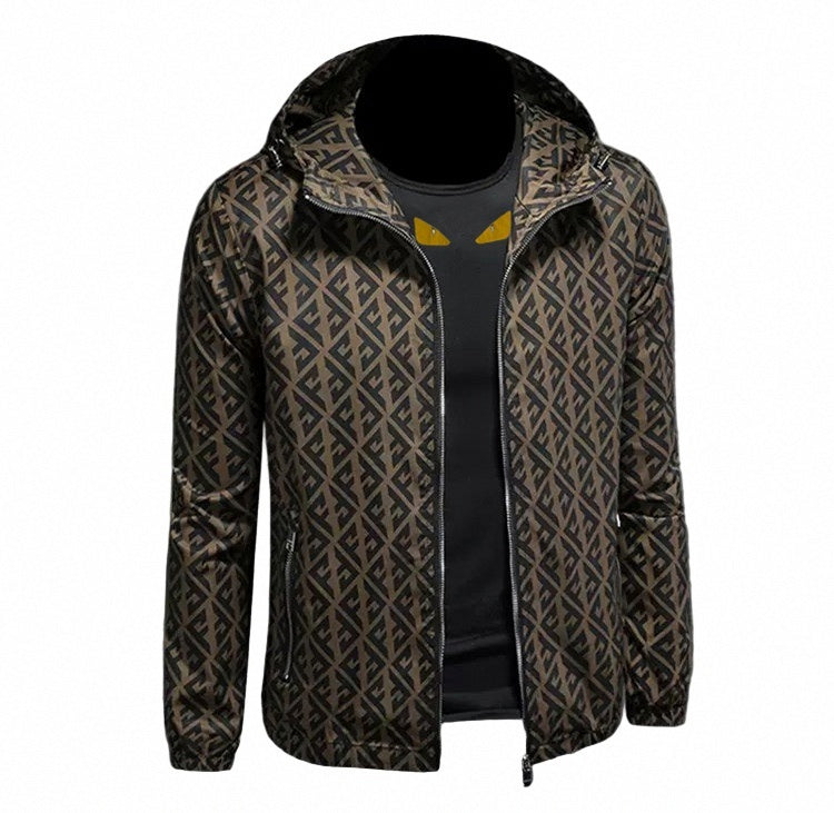 Monogram Hooded Jacket