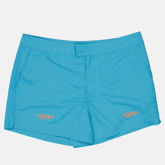Off Quote swim shorts